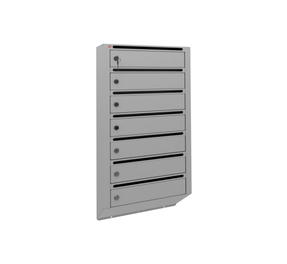 7-и секционный почтовый ящик «Гарант Люкс» 